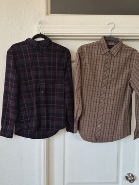 Banana Republic & Express Long Sleeve Button Up Shirts Sz Small